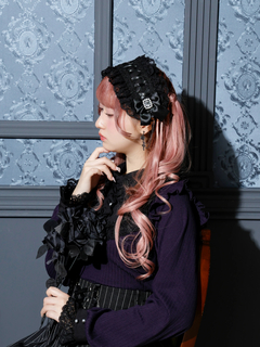 NOEMIE(ノエミー) |ローズレースゴシックヘッドドレス