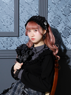 NOEMIE(ノエミー) |ローズレースゴシックヘッドドレス
