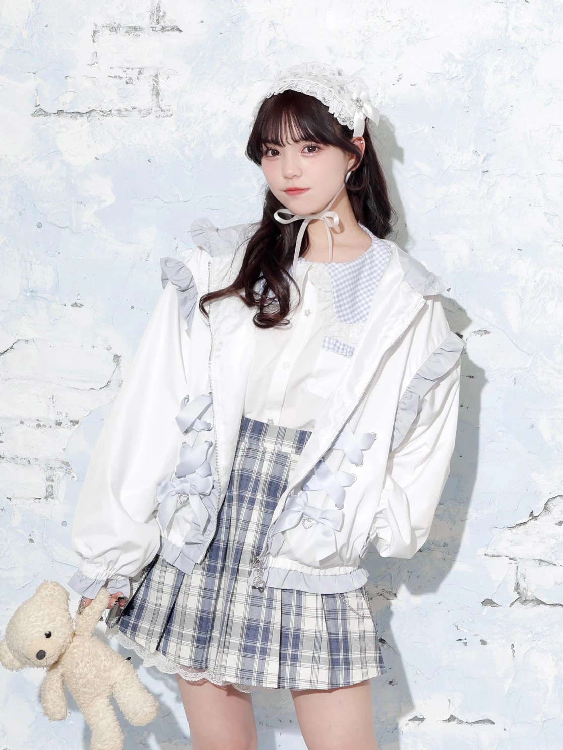 satin Vintage アウター ブルゾン #Newans後ろ姿が可愛いブルゾン gather ヴィンテージ / blouson ジャケット・アウター