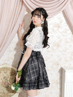 NOEMIE(ノエミー) |お嬢さんレースクロップドブラウス付きワンピース