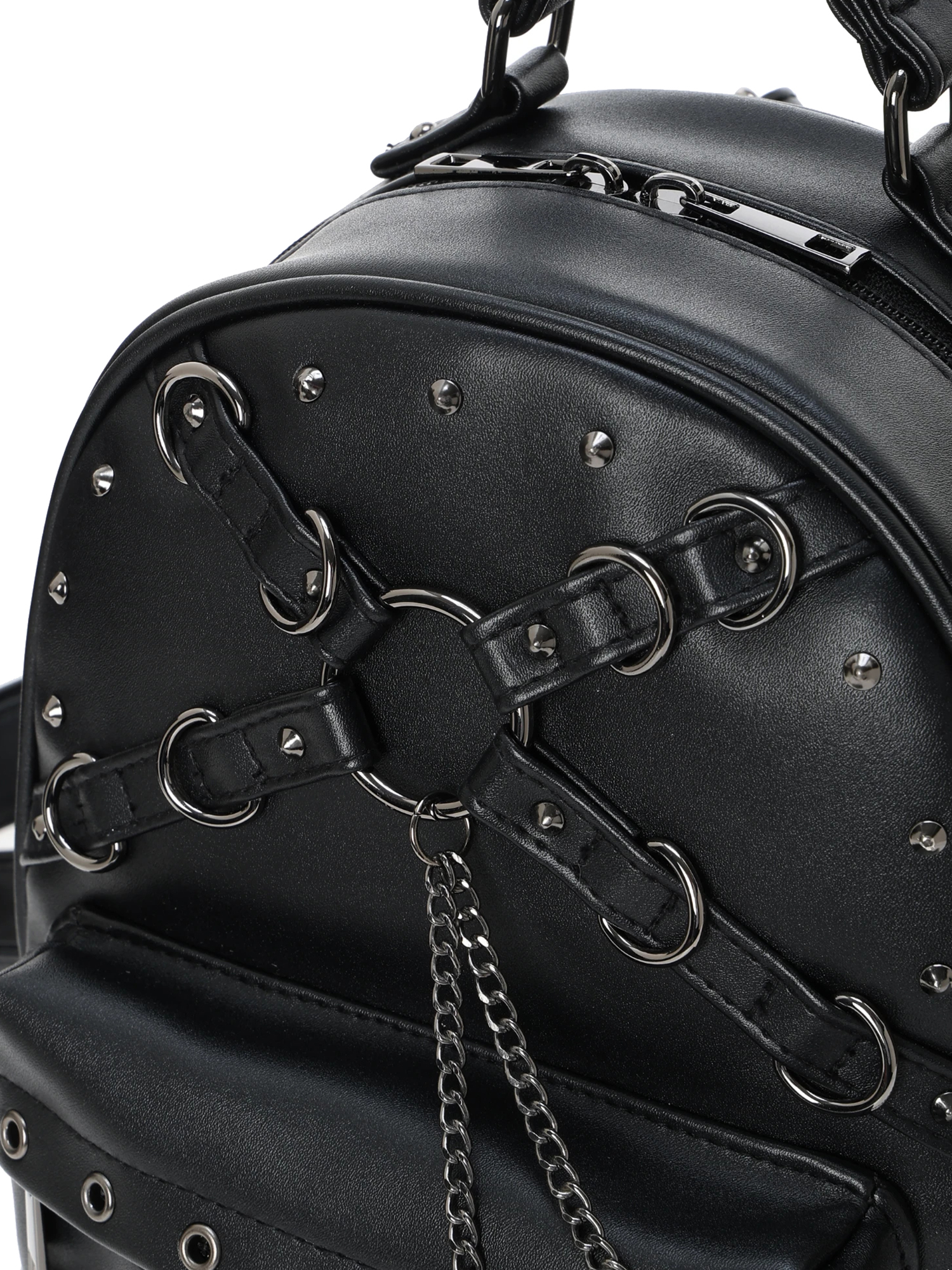 チェーンハーネスベルトリュック（リュック｜黒）｜【公式】かわいい