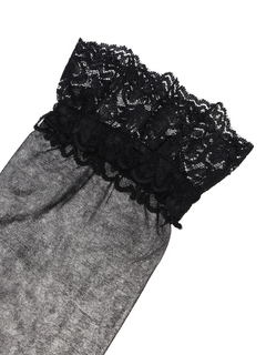 NOEMIE(ノエミー) |シースルーレースハイソックス