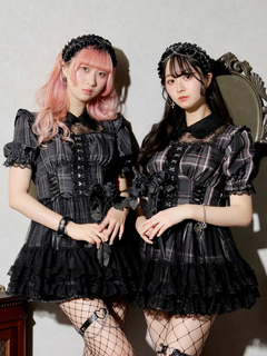 NOEMIE(ノエミー) |レースアップチュールティアードセットアップ
