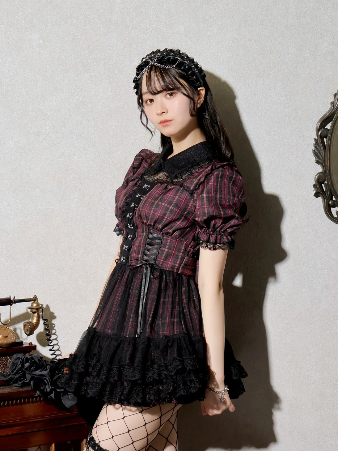 NOÉMIE ノエミー レースアップチュールティアードセットアップ ノエミー NOEMIE レースアップチュールティアードセットアップ