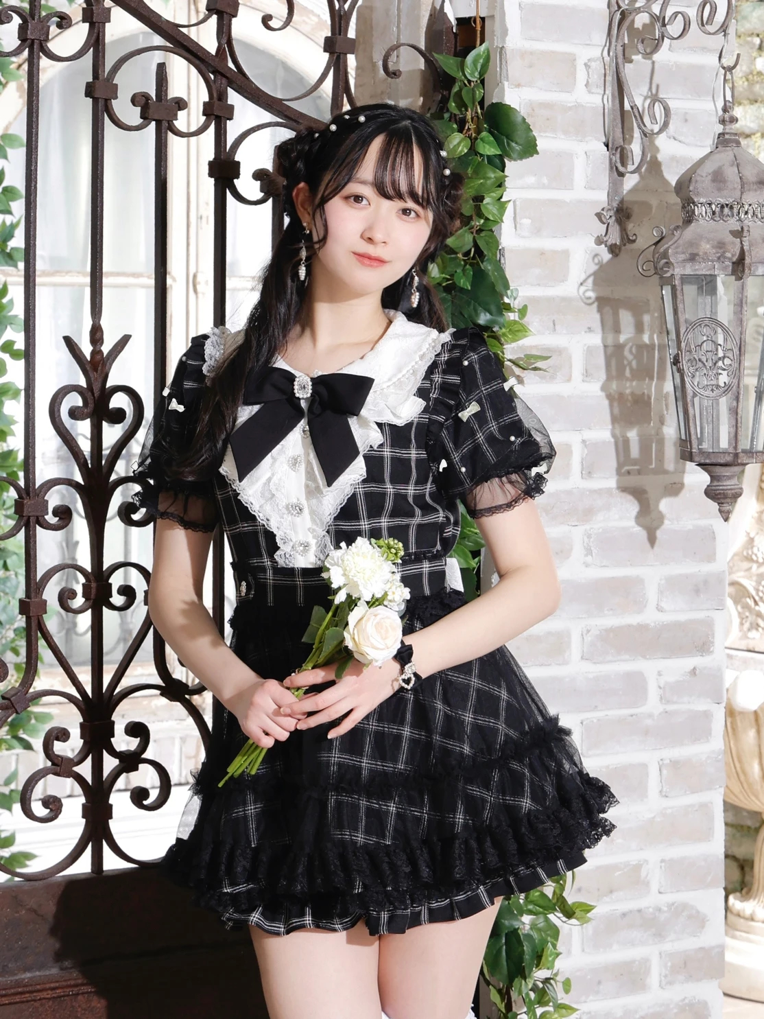 NOEMIE ラッフルフリルドレッシーフレアセットアップ ラッフルフリルドレッシーフレアセットアップ（セットアップ