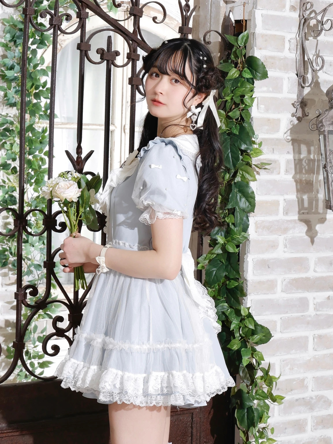 NOEMIE ラッフルフリルドレッシーフレアセットアップ ラッフルフリルドレッシーフレアセットアップ（セットアップ