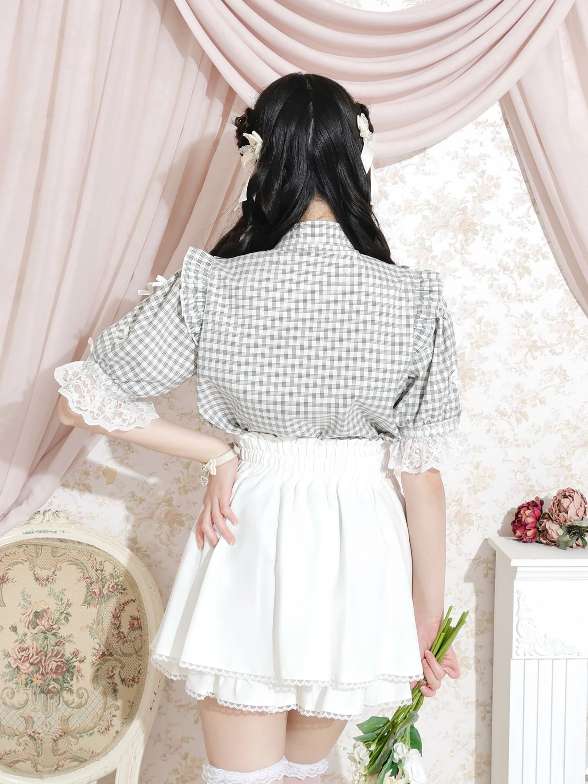 お嬢さんメニーリボンボウタイブラウス NOEMIE｜お嬢さんメニーリボンボウタイブラウス | Rakuten