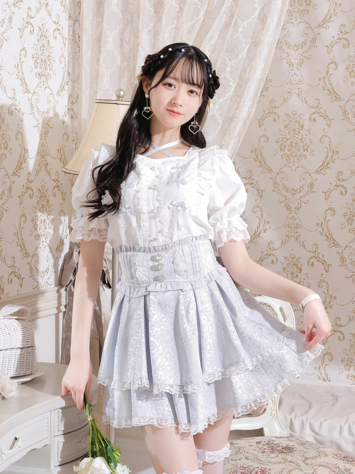 ☆新品☆SONO☆メニメニリボンブラウス☆ Amazon | [ソーノ] クラシック メニメニリボンブラウス