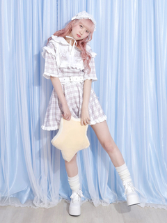 NOEMIE(ノエミー) |チェックフリルジャージスカパン