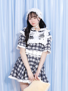NOEMIE(ノエミー) |チェックフリルジャージスカパン