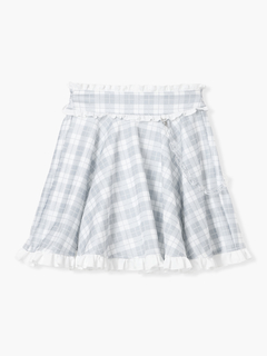NOEMIE(ノエミー) |チェックフリルジャージスカパン