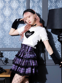 NOEMIE(ノエミー) |ハートサテンフリルスピンドルちびＴ