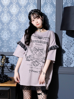 NOEMIE(ノエミー) |エンジェルダブルバックスピンドル裏毛Ｔシャツ