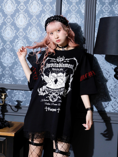 NOEMIE(ノエミー) |エンジェルダブルバックスピンドル裏毛Ｔシャツ