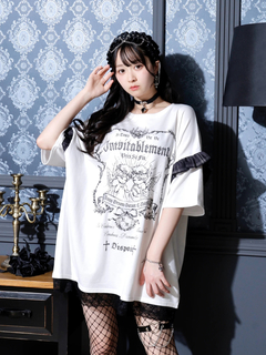 NOEMIE(ノエミー) |エンジェルダブルバックスピンドル裏毛Ｔシャツ