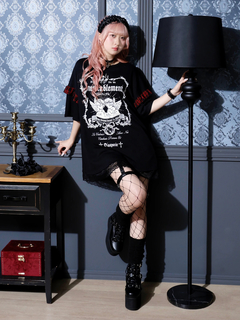 NOEMIE(ノエミー) |エンジェルダブルバックスピンドル裏毛Ｔシャツ