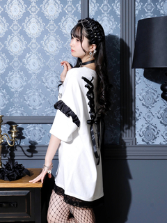 NOEMIE(ノエミー) |エンジェルダブルバックスピンドル裏毛Ｔシャツ