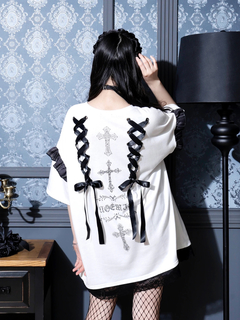 NOEMIE(ノエミー) |エンジェルダブルバックスピンドル裏毛Ｔシャツ