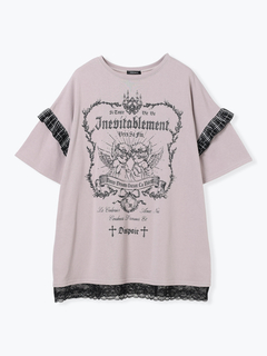 NOEMIE(ノエミー) |エンジェルダブルバックスピンドル裏毛Ｔシャツ