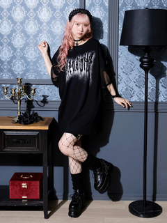 NOEMIE(ノエミー) |メッシュ切り替えユニセックス裏毛Ｔシャツ