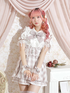 NOEMIE(ノエミー) |ビジューリボンハートチャームレースカフス