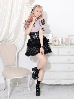 NOEMIE(ノエミー) |キラキラリボンオープンショルダープチハイカットソー