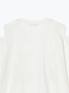 NOEMIE(ノエミー) |メニーレースホックダメージTシャツ