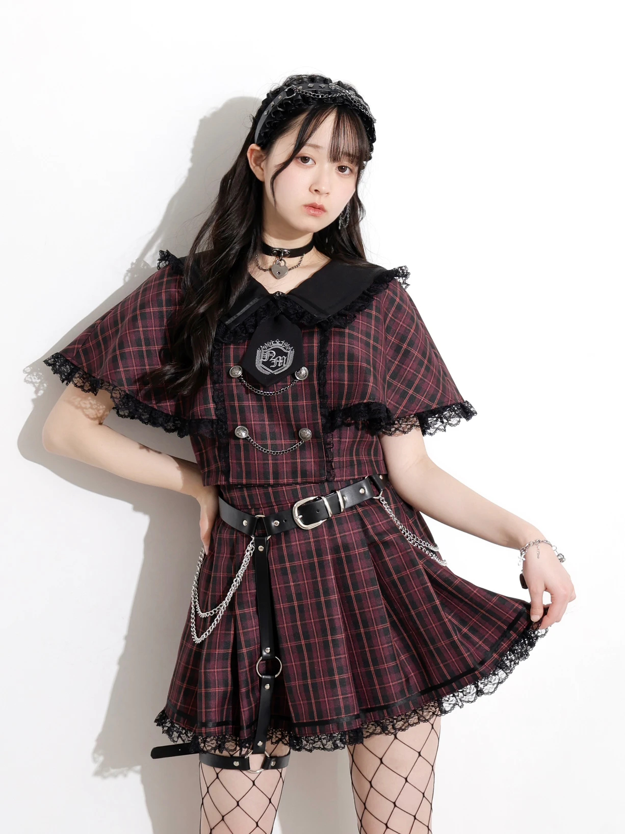 noemie セットアップ ノエミー 量産型 地雷系 地雷系 量産型 黒 白