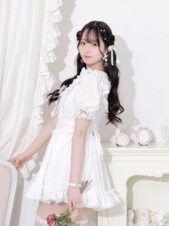 NOEMIE(ノエミー) |ラッフルフリルヨークジャガードセットアップ