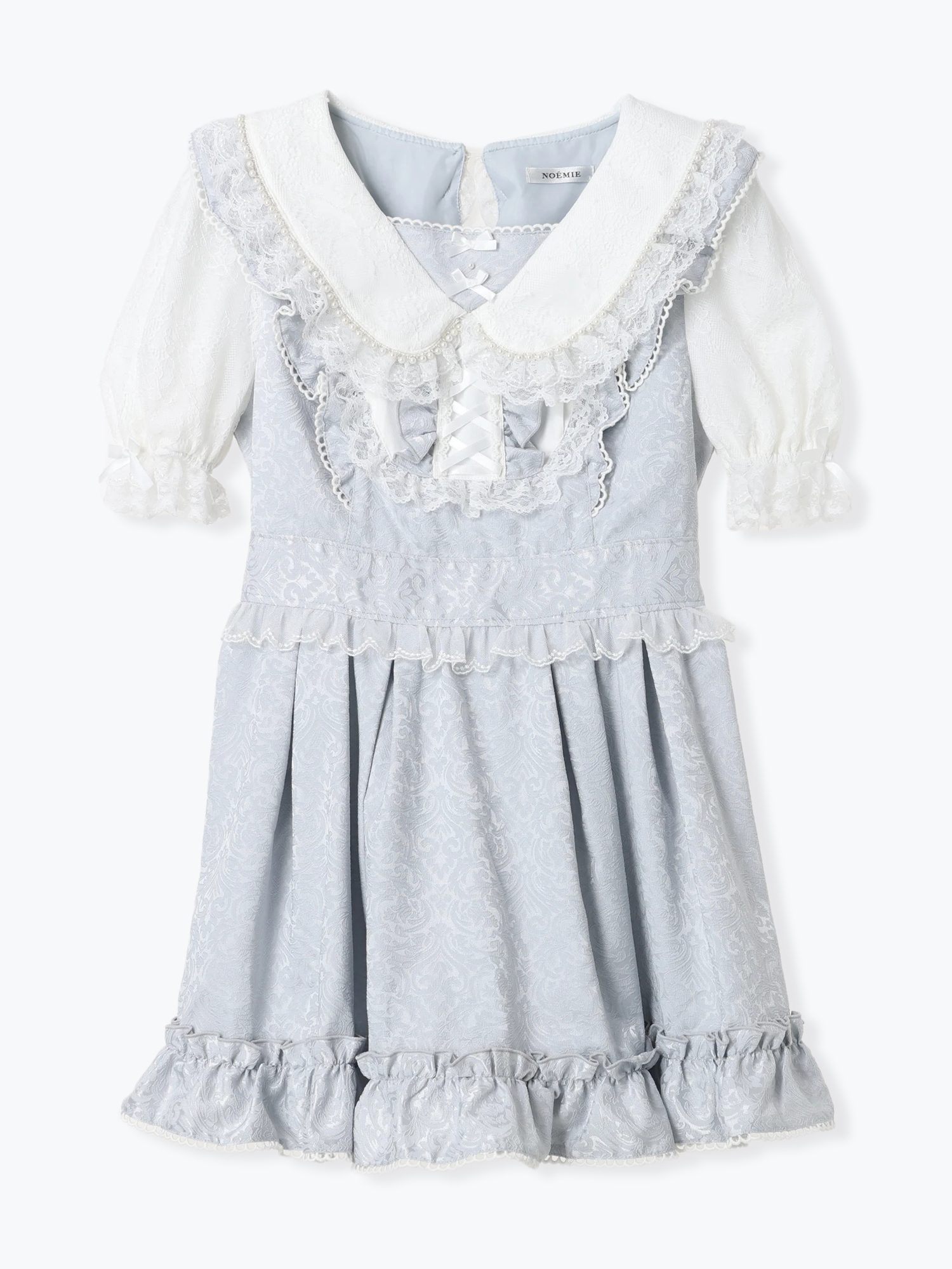 【値下げ中】NOEMIE ジャガードフリルセットアップ ラッフルフリルヨークジャガードセットアップ（セットアップ