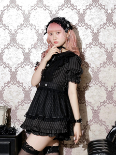 NOEMIE(ノエミー) |メイドライクゴシックチュールフレアセットアップ