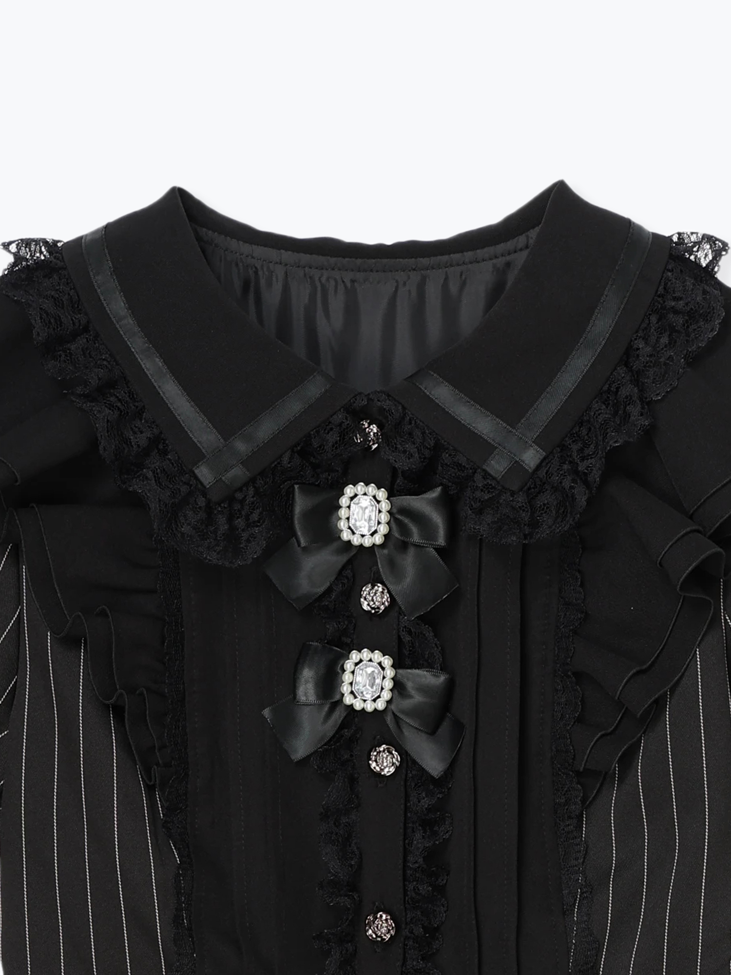 メイドライクゴシックチュールフレアセットアップ（セットアップ｜濃