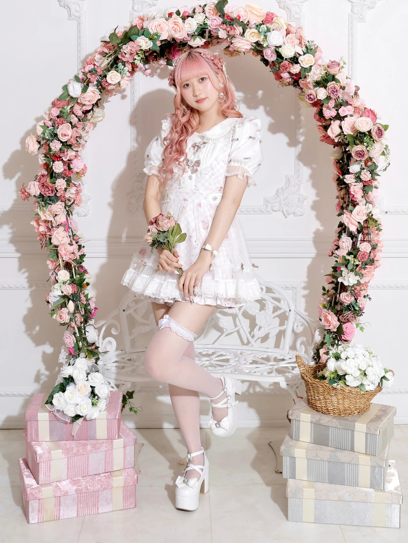 NOEMIE 4th Anniversary セットアップ ピンク ノエミー NOEMIE 4th Anniversaryセットアップ （ピンク