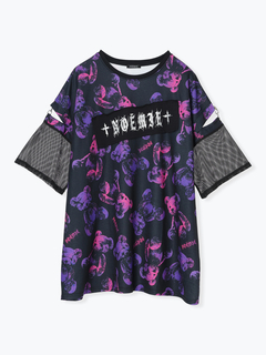NOEMIE(ノエミー) |病みくまいっぱいユニセックス裏毛Tシャツ