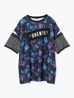 NOEMIE(ノエミー) |病みくまいっぱいユニセックス裏毛Tシャツ