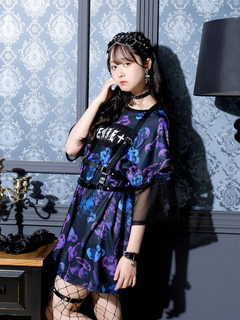 NOEMIE(ノエミー) |病みくまいっぱいユニセックス裏毛Tシャツ