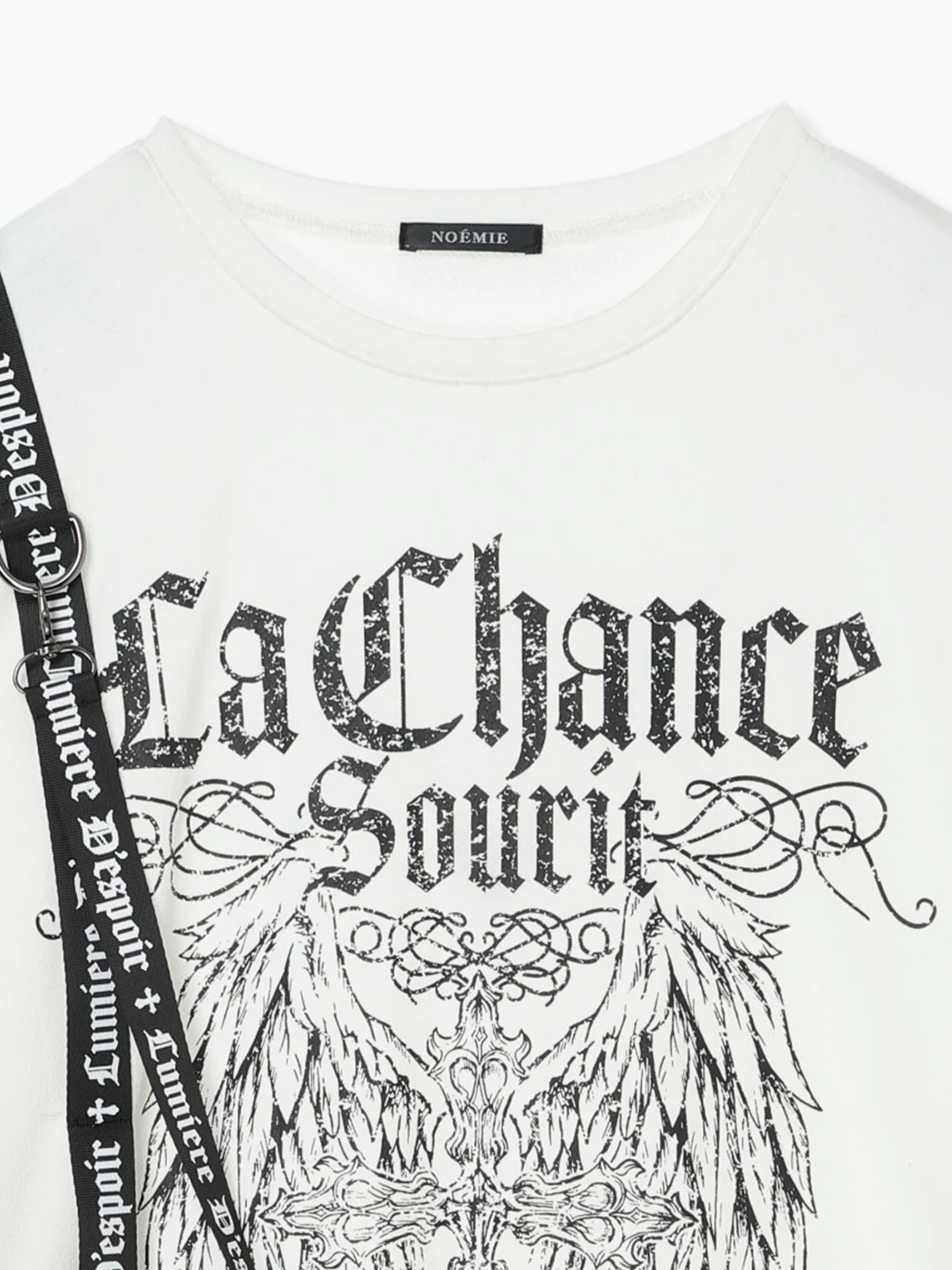 チェック切り替えユニセックス裏毛Tシャツ（カットソー・Tシャツ