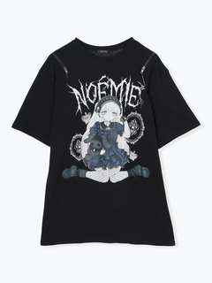 NOEMIE(ノエミー) |NOĒMIEおんなのこクロスチャーム肩ジップTシャツ