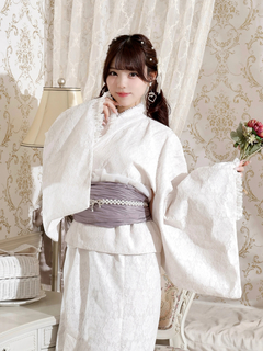NOEMIE(ノエミー) |お嬢さん総レースフリルセパレート浴衣