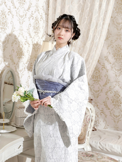 NOEMIE(ノエミー) |お嬢さん総レースフリルセパレート浴衣