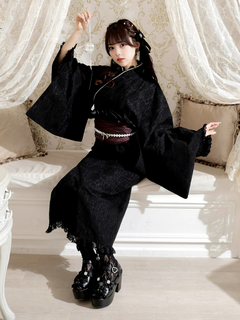 NOEMIE(ノエミー) |お嬢さん総レースフリルセパレート浴衣