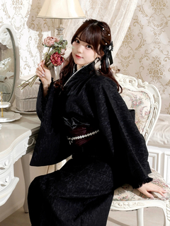 NOEMIE(ノエミー) |お嬢さん総レースフリルセパレート浴衣