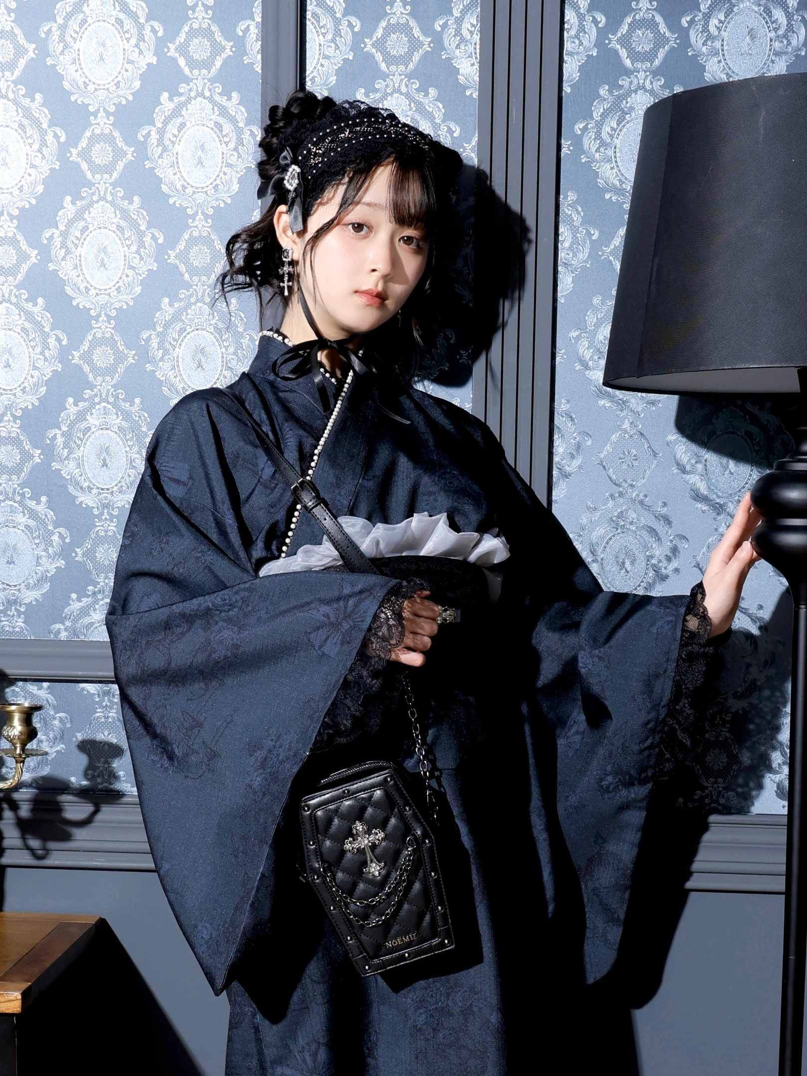 ゴシックシャンデリアセパレート浴衣（その他ワンピース｜濃