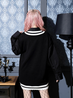 NOEMIE(ノエミー) |ケーブルフェイクレイヤーユニセックスニットベスト