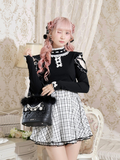 NOEMIE(ノエミー) |お嬢さんビジューモノグラム2wayショルダーファーバッグ