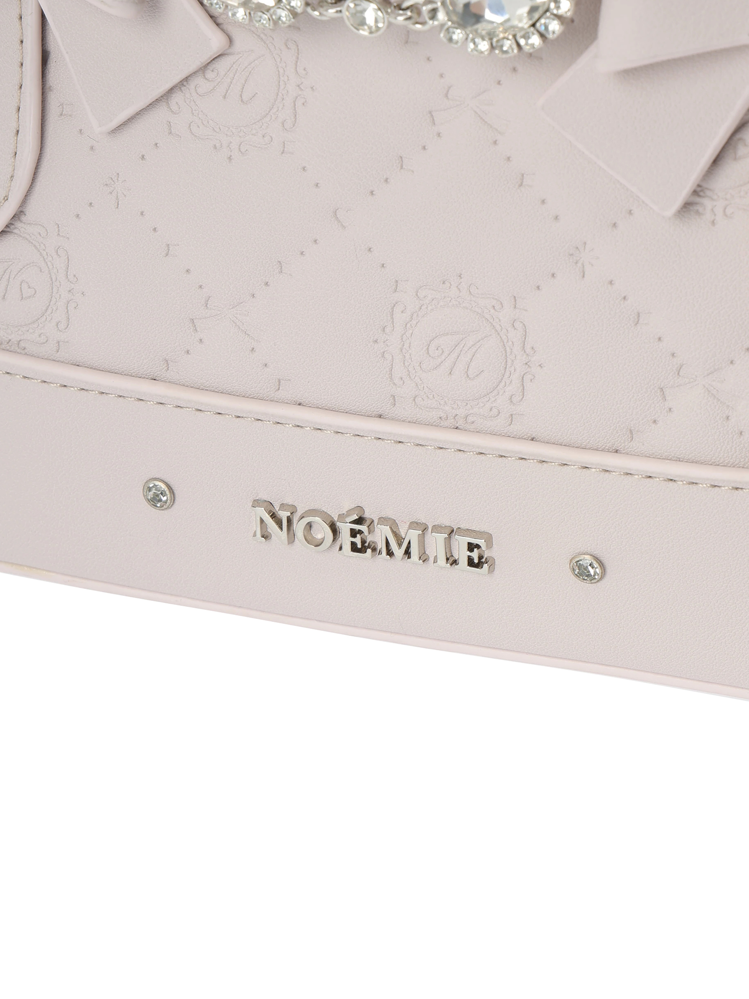 お嬢さんビジューモノグラム2wayショルダーファーバッグ（ショルダー