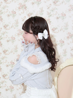 NOEMIE(ノエミー) |レースリボンツインテールクリップ