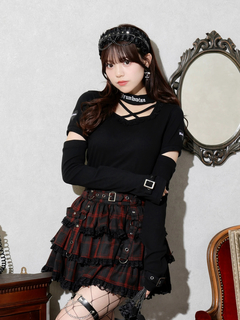 NOEMIE(ノエミー) |４WAYハートワッペンアームウォーマーカットソー