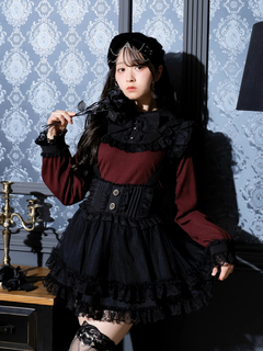 NOEMIE(ノエミー) |ゴシックローズヨークリボンカットソー