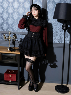 NOEMIE(ノエミー) |ゴシックローズヨークリボンカットソー